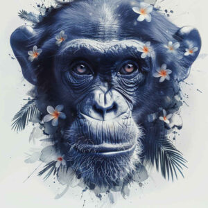 monkey-wildlife-tattoo-surrealism-symbolic-motifs-for-hip – tattoo design ideas free ai generated – Gallery: monkeys-inkby-ai