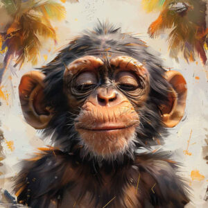 monkey-natural-tattoo-surrealism-bizarre-for-lower-chest – tattoo design ideas free ai generated – Gallery: monkeys-inkby-ai