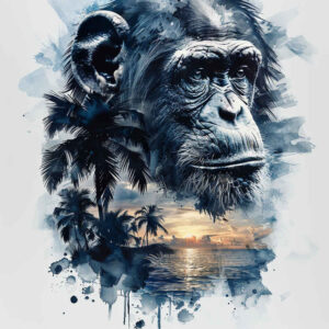 monkey-symbol-tattoo-neotraditional-structured-design-for-side-torso – tattoo design ideas free ai generated – Gallery: monkeys-inkby-ai