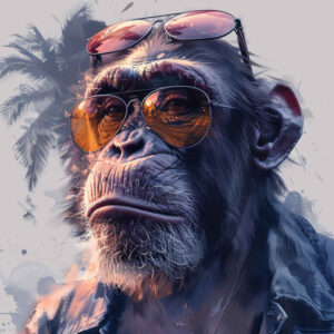 mystical-monkey-tattoo-realism-reflection-effect-for-shin – tattoo design ideas free ai generated – Gallery: monkeys-inkby-ai