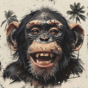 monkey-detailed-tattoo-surrealism-shadow-play-for-lower-arm – tattoo design ideas free ai generated – Gallery: monkeys-inkby-ai