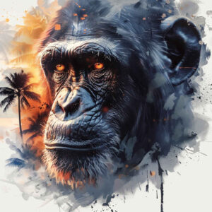 monkey-fine-line-tattoo-neotraditional-fine-detail-for-arm – tattoo design ideas free ai generated – Gallery: monkeys-inkby-ai