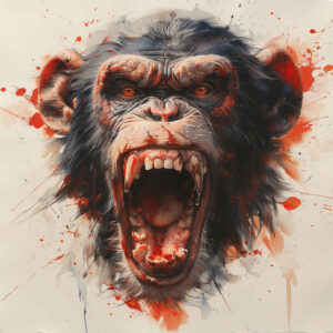 monkey-wave-tattoo-surrealism-subconscious-themes-for-wrist-side – tattoo design ideas free ai generated – Gallery: monkeys-inkby-ai
