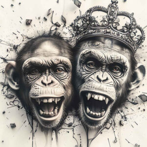 geometric-monkey-tattoo-neotraditional-detailed-linework-for-chest – tattoo design ideas free ai generated – Gallery: monkeys-inkby-ai
