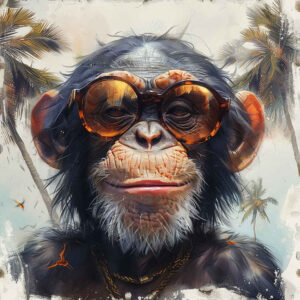 monkey-life-tattoo-realism-digital-realism-for-hip – tattoo design ideas free ai generated – Gallery: monkeys-inkby-ai