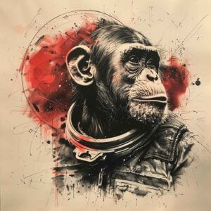 monkey-jungle-tattoo-neotraditional-solid-blacks-for-side – tattoo design ideas free ai generated – Gallery: monkeys-inkby-ai