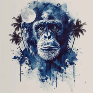 realistic-monkey-tattoo-realism-subtle-gradients-for-toe – tattoo design ideas free ai generated – Gallery: monkeys-inkby-ai
