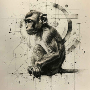 monkey-dynamic-tattoo-realism-color-precision-for-hip – tattoo design ideas free ai generated – Gallery: monkeys-inkby-ai