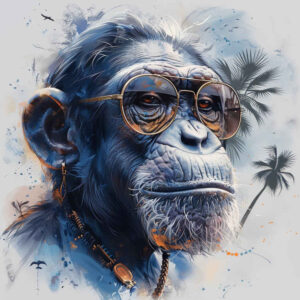 monkey-detailed-tattoo-realism-textured-light-for-collarbone – tattoo design ideas free ai generated – Gallery: monkeys-inkby-ai
