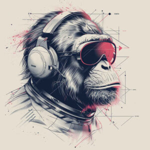 monkey-tail-tattoo-neotraditional-saturated-hues-for-wrist-side – tattoo design ideas free ai generated – Gallery: monkeys-inkby-ai