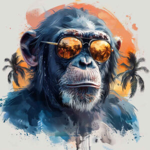monkey-contour-tattoo-surrealism-visual-paradox-for-inner-arm – tattoo design ideas free ai generated – Gallery: monkeys-inkby-ai