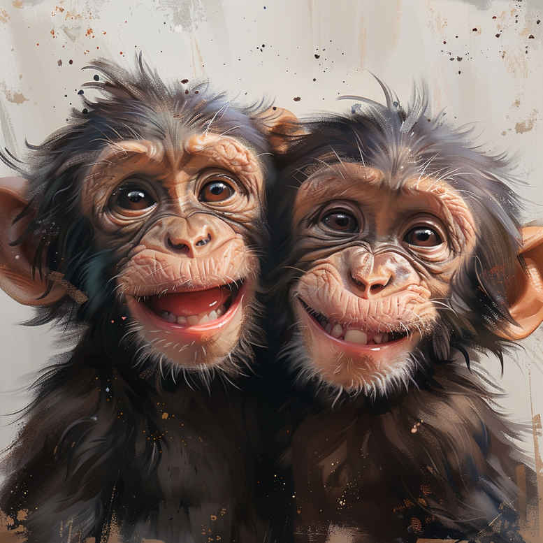 monkeys tattoo design ideas refined detail bold lines for collarbone