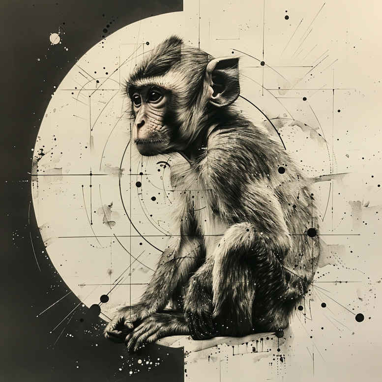 monkeys tattoo design ideas vivid detail curious gaze embodying endurance