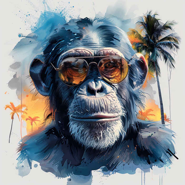 monkeys tattoo design ideas drawing curious gaze symbolising resilience