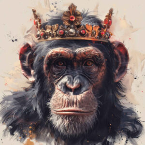 monkeys tattoo design ideas solid fill detailed fur texture represents endurance