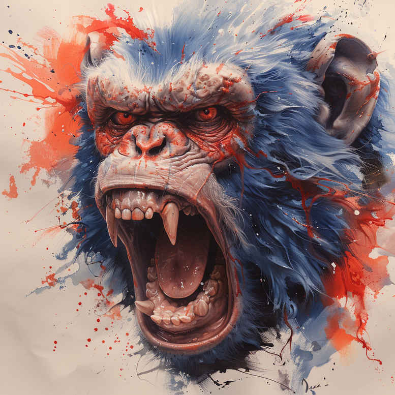 monkeys tattoo design ideas color overlays soft fur for inner arm