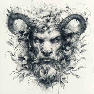 horror-monster – tattoo design ideas free ai generated – gothic – for-upper-back – Gallery: monsters-greece-inkby-ai