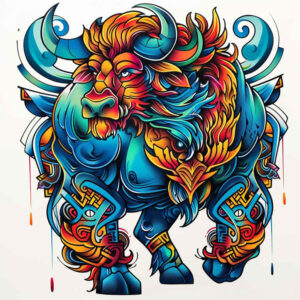 legendary-monsters – tattoo design ideas free ai generated – demonic – for-wrist-side – Gallery: monsters-greece-inkby-ai