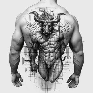 monster-and-evil – tattoo design ideas free ai generated – frightening – for-chest – Gallery: monsters-greece-inkby-ai