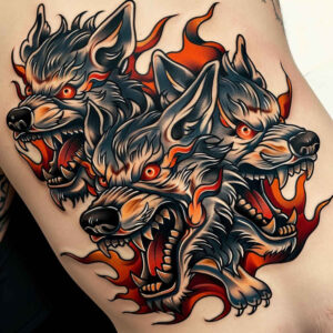 monster-from-abyss-for-men – tattoo design ideas free ai generated – haunted – for-knee – Gallery: monsters-greece-inkby-ai