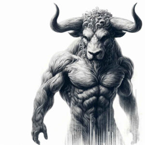 monster-from-hell – tattoo design ideas free ai generated – stitched – for-side – Gallery: monsters-greece-inkby-ai