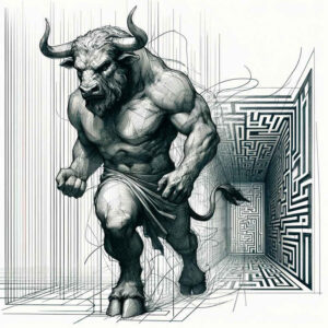 monster-from-myths – tattoo design ideas free ai generated – petrified – for-neck – Gallery: monsters-greece-inkby-ai