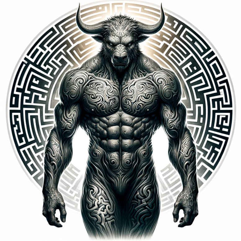 monster-with-claws – tattoo design ideas free ai generated – haunted – for-spine – Gallery: monsters-greece-inkby-ai