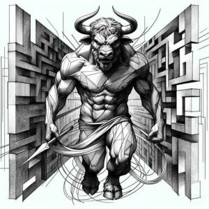 monster-with-details – tattoo design ideas free ai generated – ghastly – for-back-of-neck – Gallery: monsters-greece-inkby-ai
