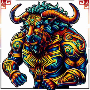 monster-with-details – tattoo design ideas free ai generated – haunted-house – for-calf – Gallery: monsters-greece-inkby-ai