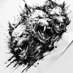 monster-with-human-body – tattoo design ideas free ai generated – abandoned – for-triceps – Gallery: monsters-greece-inkby-ai