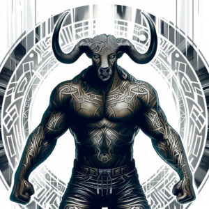 monster-with-human-body – tattoo design ideas free ai generated – weird – for-wrist-side – Gallery: monsters-greece-inkby-ai