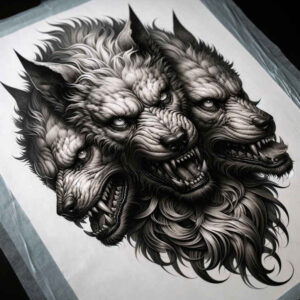 monster-with-snakes – tattoo design ideas free ai generated – whisper – for-stomach – Gallery: monsters-greece-inkby-ai