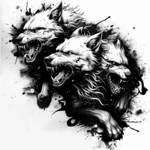 monsters-greece tattoo design ideas bold motifs bloodcurdling for heel