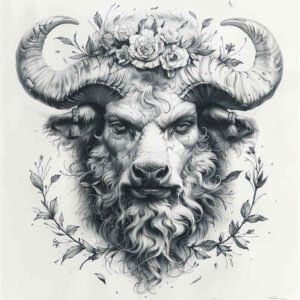 monsters-greece tattoo design ideas Realism dynamic shadows crypt for collarbone