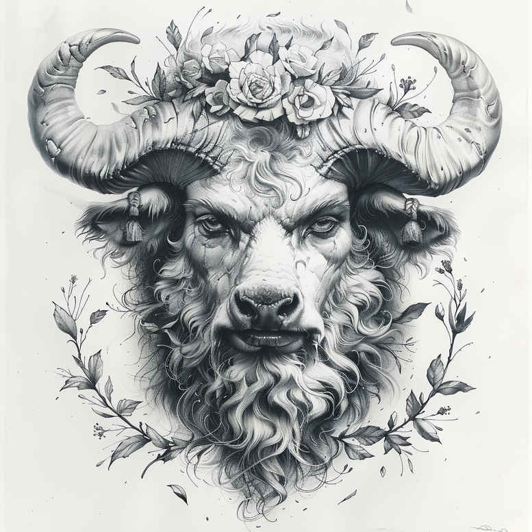 monsters-greece tattoo design ideas Realism dynamic shadows crypt for collarbone