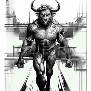 monsters-greece tattoo design ideas Surrealism shimmering forms despair for triceps