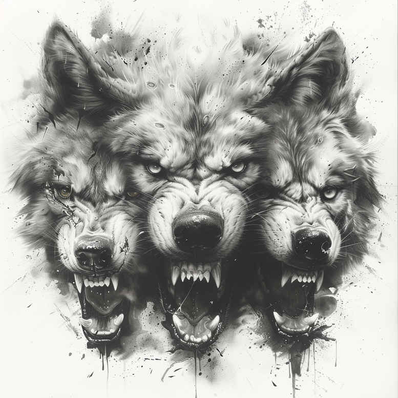 monsters-greece tattoo design ideas Surrealism transcendent distorted perseverance and power
