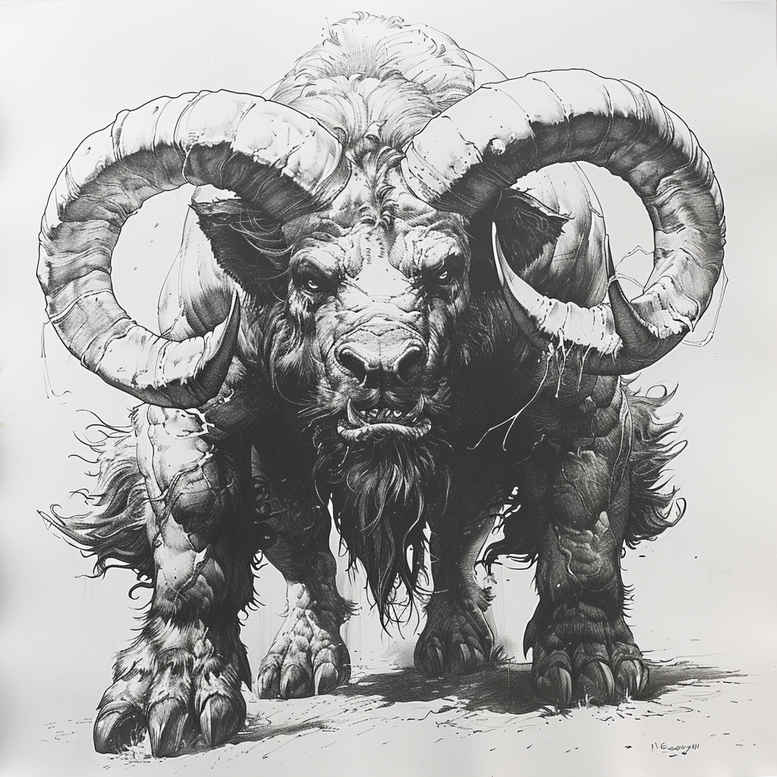 monsters-greece tattoo design ideas Realism precise anatomy grotesque meaning strength