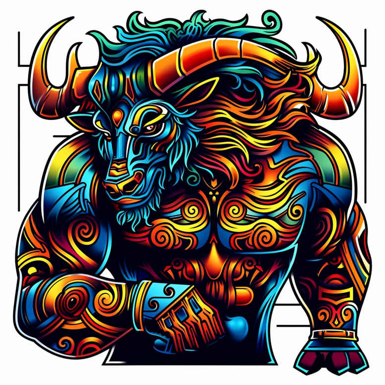 monsters-greece tattoo design ideas moody macabre for back shoulder