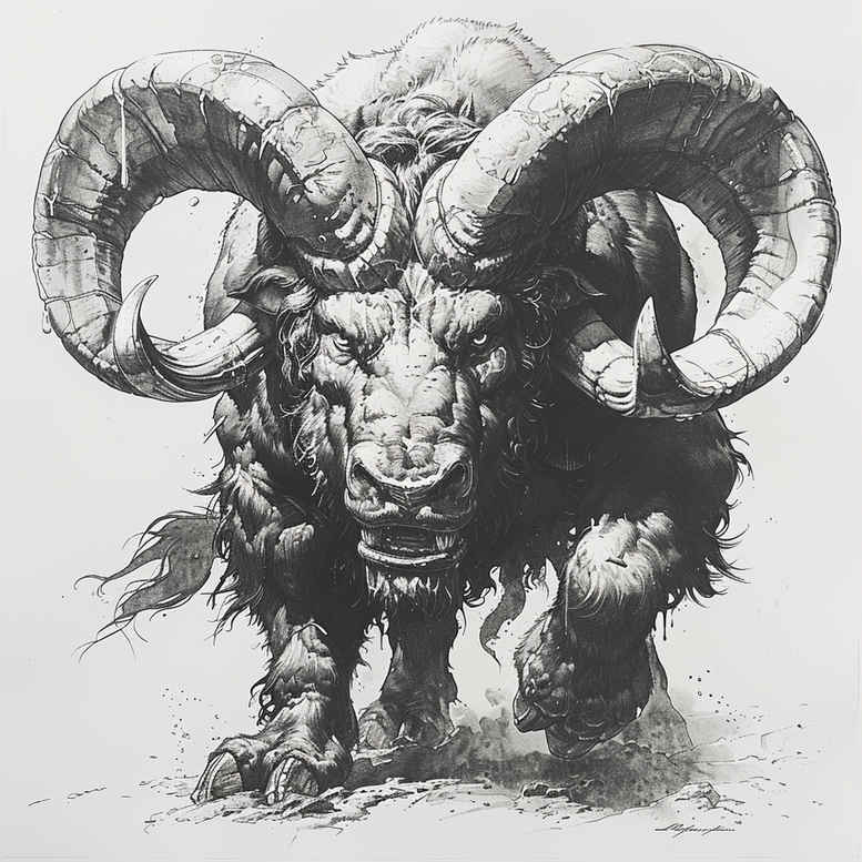 monsters-greece tattoo design ideas 3D-rendered nightmarish shows endurance