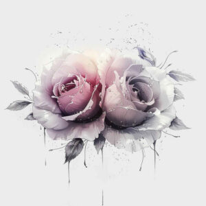 feminine-lips-tattoo – tattoo design ideas free ai generated – neotraditional-refined-lines – for-sternum – Gallery: mouths-lips-inkby-ai