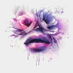 lips-with-contour – tattoo design ideas free ai generated – realism-natural-contours – for-wrist – Gallery: mouths-lips-inkby-ai