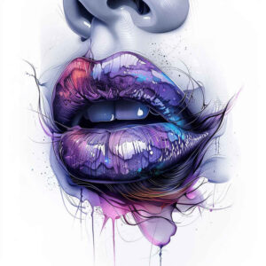 masculine-lips-tattoo – tattoo design ideas free ai generated – realism-photo-ink – for-fingers – Gallery: mouths-lips-inkby-ai