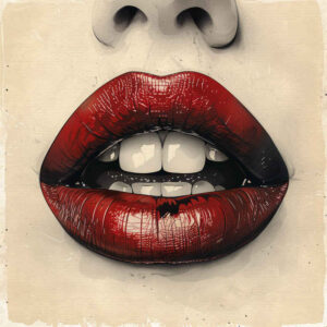 realistic-lips – tattoo design ideas free ai generated – realism-volume-effect – for-back – Gallery: mouths-lips-inkby-ai