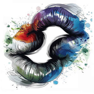 mouths-lips tattoo design ideas lightweight decorative flourishes for side
