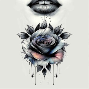 mouths-lips tattoo design ideas petite Surrealism abstract meaning resilience