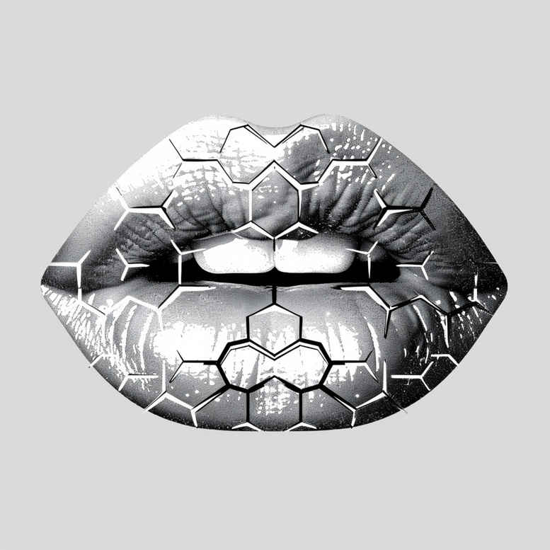 mouths-lips tattoo design ideas bare Surrealism impossible forms symbol of endurance