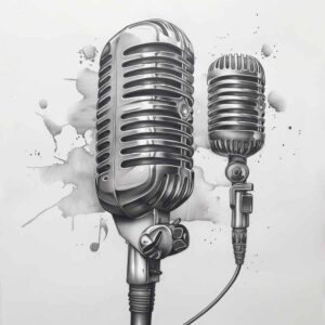 acoustic-music – tattoo design ideas free ai generated – simple-dot – for-thigh – Gallery: music-inkby-ai