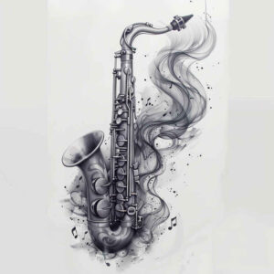 alternative-music – tattoo design ideas free ai generated – few-strokes – for-biceps – Gallery: music-inkby-ai