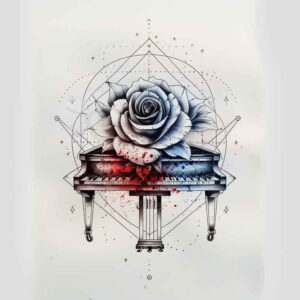 artistic-music – tattoo design ideas free ai generated – gentle – for-palm – Gallery: music-inkby-ai